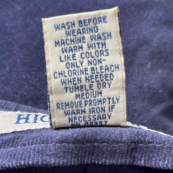 High Sierra Navy Corduroy Mini Skirt Sz 14 - Picture 7 of 9